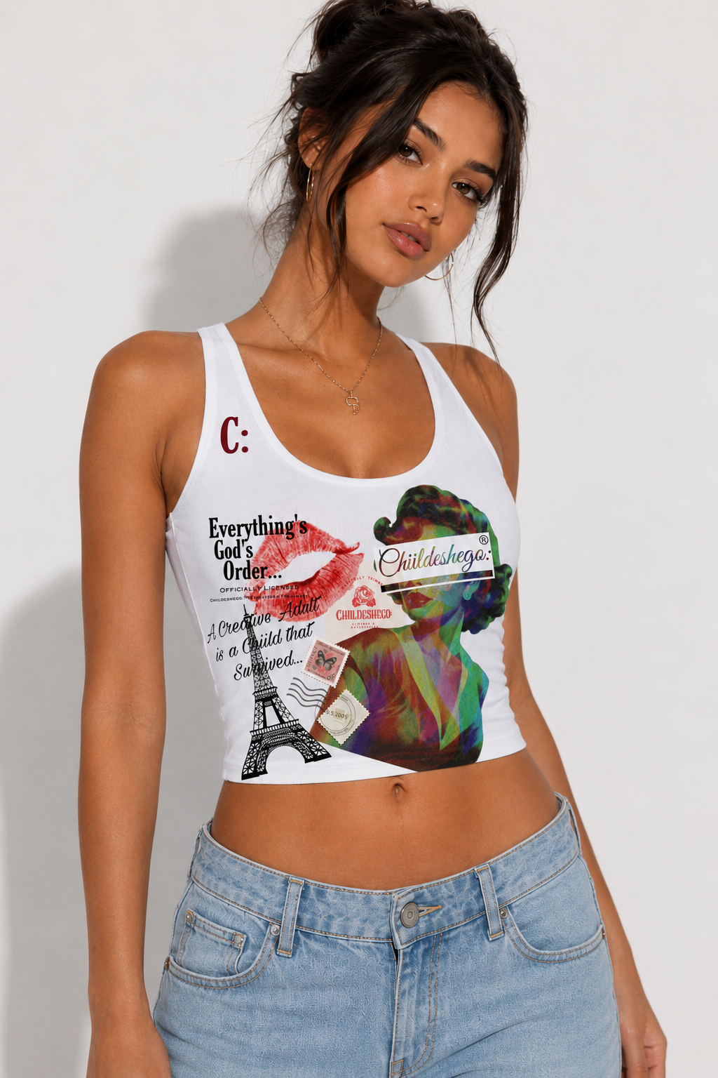 Creative Mind Crop Tank